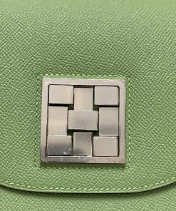 Alternative view of Hermes Mosaique 24-17 Avocado Epsom